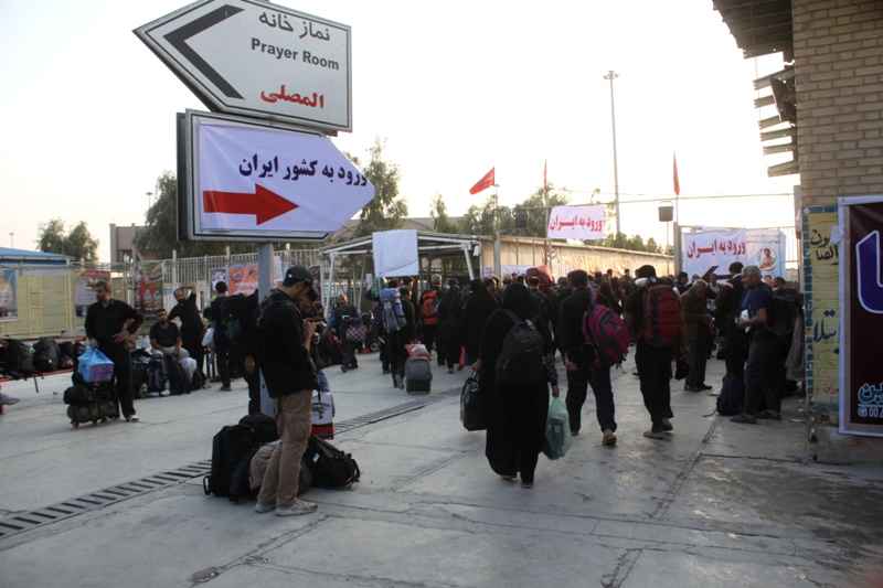 ورود اتباع عراقی به ایران از مرز مهران افزایش یافت