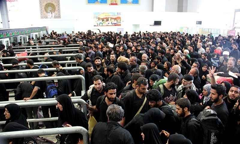 تردد زائران از مرز مهران به ۲ میلیون و ۱۳۰ هزار نفر رسید