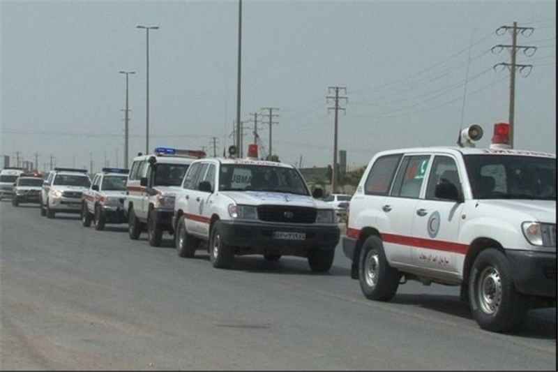 ۳۰ دستگاه آمبولانس هلال احمر ایران به عراق اعزام می شود
