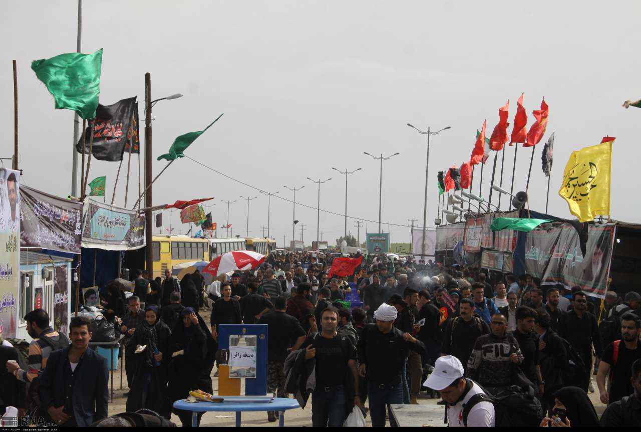 ۱۴۳ هزار زائر اربعین از مرز مهران تردد کردند