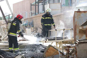 آتش سوزی بیمارستان شهدای دهلران مهار شد