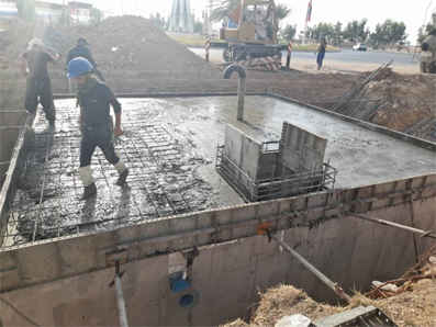 مدیرعامل آبفای استان ایلام خبر داد: اتمام عملیات ساخت مخزن پارکینگ اربعین قبل از موعد مقرر