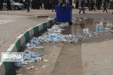 نظافت کامل شهر مهران ۲ هفته زمان می برد